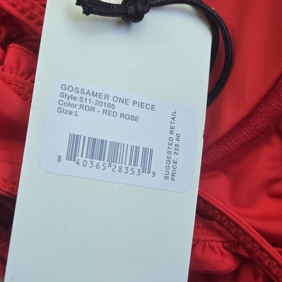 STAUD Red One Piece Swimsuit - Picture 7 of 11